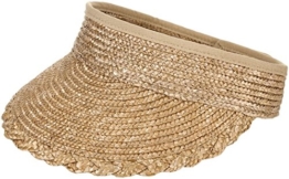 Seeberger Damen Schirmmütze Serie Rügen, Gr. 57 cm (Herstellergröße: one size), Beige (sand 0094) -