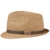 Selden Toyo Trilby Strohhut Sommerhut Strandhut Stetson Herrenhut Sommerhut (L/58-59 - natur) -