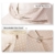 SIGGI 100% Baumwolle beiger Sommerhut mit Nackenschnur für Damen UPF 50 + Sun Shade Hut - 