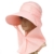 SIGGI Sommerhut Strand Sun Shade mit Nackenschutz Damen breite Krempe orange -