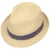 Stetson Colour Band Raffia Trilby Hut Raffiahut Strohhut Sommerhut Sonnenhut Strandhut Strohhut Strandhut (XL/60-61 - natur) - 