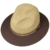 Stetson Cotton Brim Toyo Traveller Hut Strohhut Sonnenhut Sommerhut Herrenhut Strandhut Strandhut Sommerhut (M/56-57 - natur-braun) - 