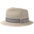 Stetson Hemp Player Hanfhut Sommerhut Strandhut Sonnenhut Herrenhut Hut Fedora Herrenhut Strandhut (XL/60-61 - beige) - 