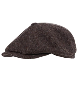 Stetson Herren Woolrich Hatteras Cap 61 cm Braun -