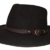 Stetson Hut Sanger Braun wasserabweisend mit braunem Hutband , Größe:S -