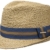 Stetson Mandalo Raffia Trilby Strohhut Herrenhut Sonnenhut (XXL/62-63 - natur) -