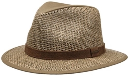 Stetson Medfield Seagrass Sonnenhut Herrenhut Strohhut (S/54-55 - natur) -