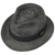 Stetson Short Brim Panamahut Fedora Hut Strohhut Panamastrohhut Sommerhut Sonnenhut Strandhut Panamahut Herrenhut (L/58-59 - schwarz) - 