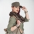 styleBREAKER Cap im Military-Stil aus robustem Baumwollcanvas (Schwarz) - 