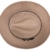 styleBREAKER Fedora Filzhut mit Zierband aus Kunstleder, Cowboy Hut, Unisex 04025007, Farbe:Braun - 