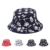 TININNA Unisex Kokosnussbaum Muster Buschhut Sonnenhut Bucket Hat Strandhut Sommerhut Sonnenhuete weiß - 