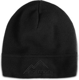 Trendige Winter- & Skimütze aus Mikrofleece Farbe black -