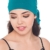 Unisex Baumwolle Bandana Fur Haarverlust (Teal) - 