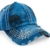 Unisex Baumwolle Baseball Cap Skull Schädel Jeans Sport Mütze Baseballkappe Snap back Trucker (Blue) -