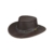 Westernwear-Shop Lederhut Roo Walkabout brown, Farbe: braun, Größe: XL (61-62 cm) - 